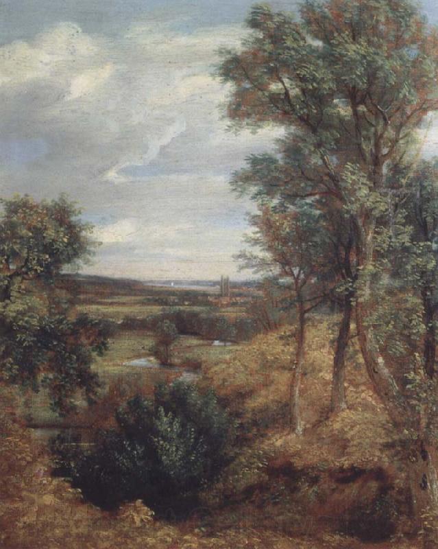 John Constable Dedham Vale Norge oil painting art
